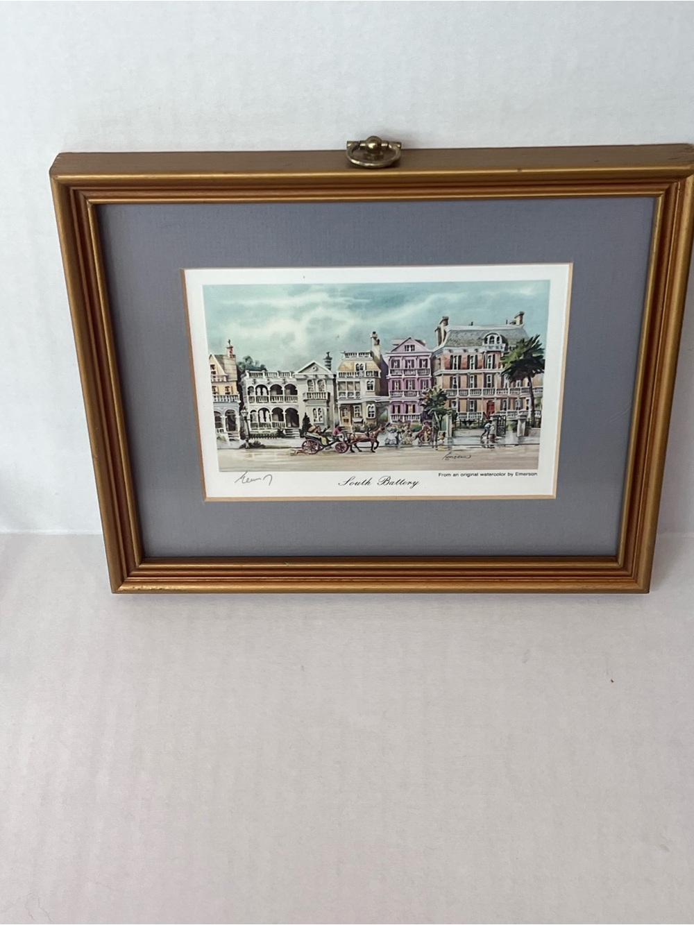 Charleston SC Framed South Battery Print